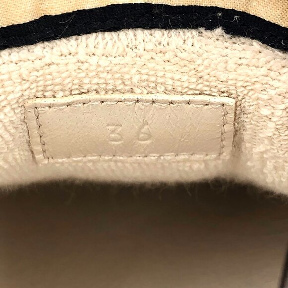 Gucci Screener Patchwork GG Logo Casual Sneakers 36 Purple Red Beige Leather & C - Picture 5 of 9